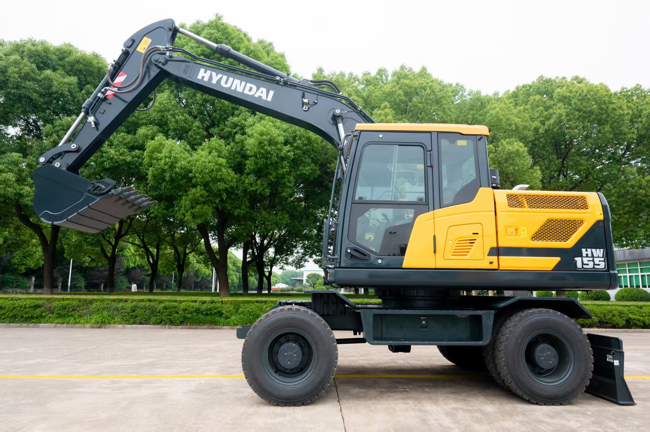 HYUNDAI HW155 - Ekskavator roda: gambar 2 HYUNDAI HW155 - Ekskavator roda: gambar 2