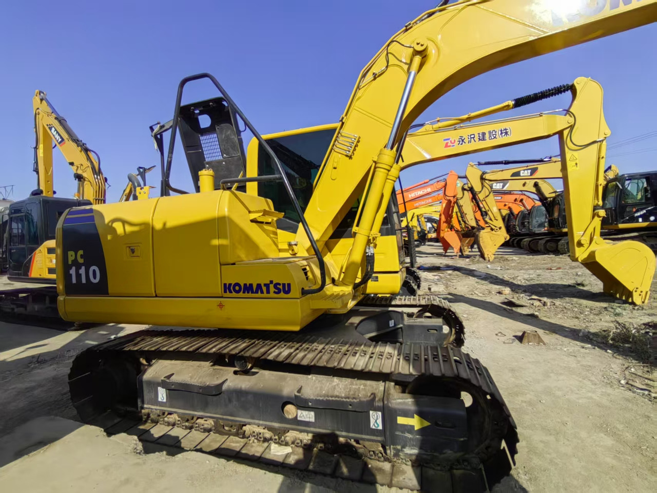 KOMATSU PC110-7 - Ekskavator perayap: gambar 3 KOMATSU PC110-7 - Ekskavator perayap: gambar 3