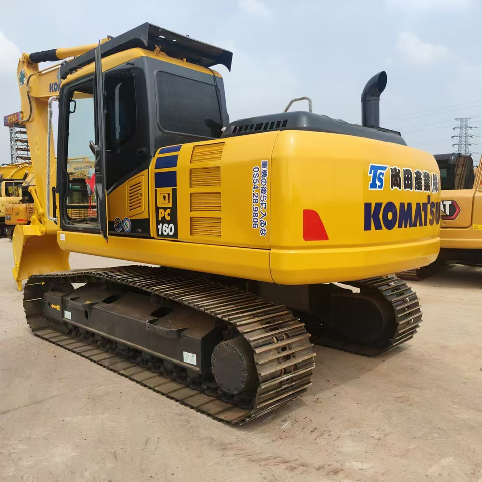KOMATSU PC160-7 - Ekskavator perayap: gambar 1 KOMATSU PC160-7 - Ekskavator perayap: gambar 1