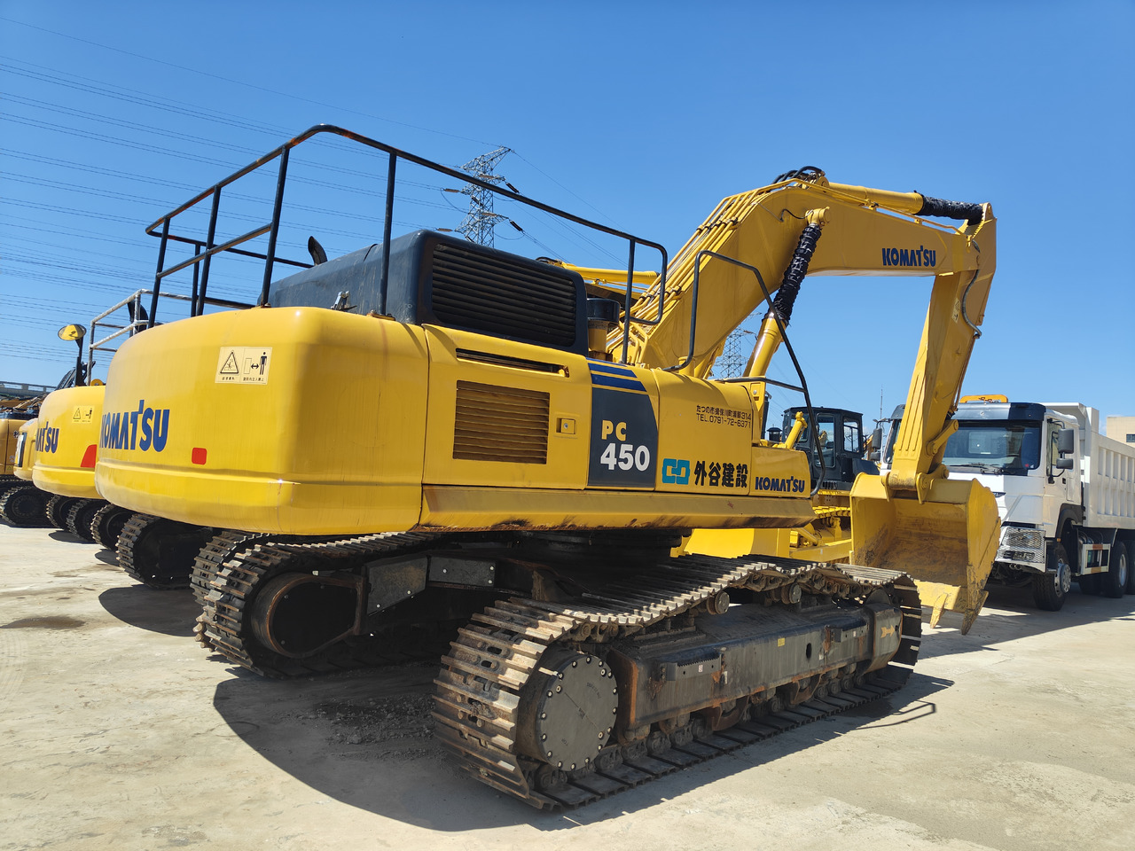 KOMATSU PC450-8 - Ekskavator perayap: gambar 1 KOMATSU PC450-8 - Ekskavator perayap: gambar 1
