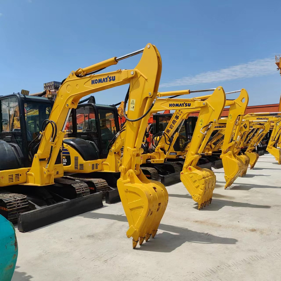 KOMATSU PC55MR - Ekskavator perayap: gambar 1 KOMATSU PC55MR - Ekskavator perayap: gambar 1