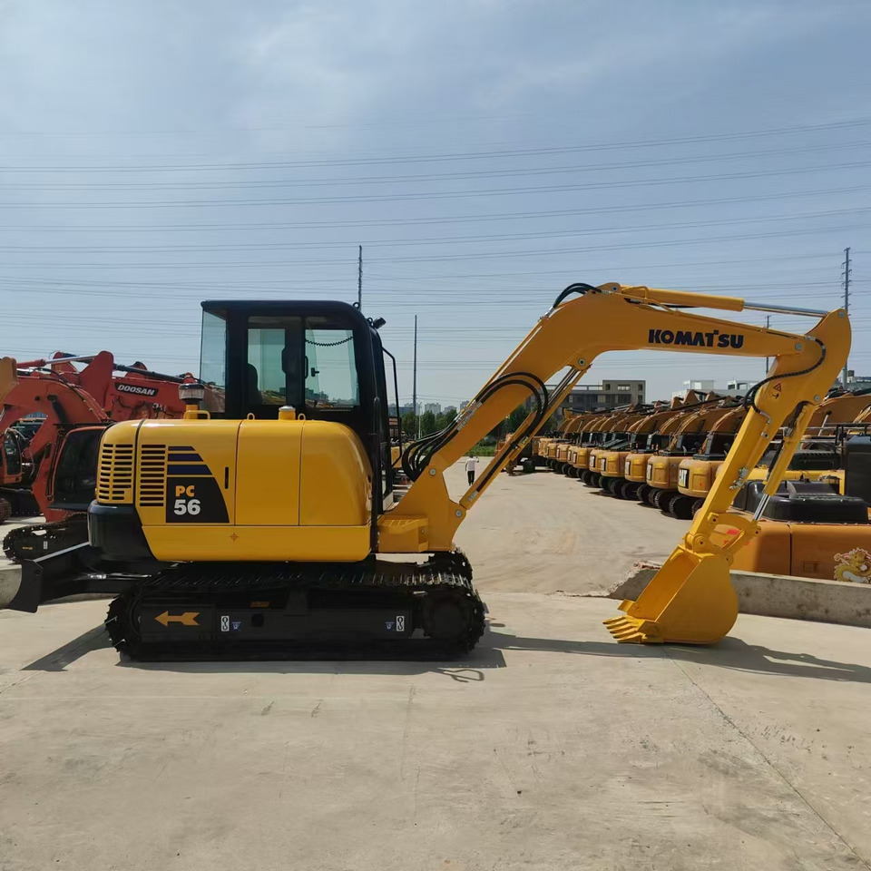 KOMATSU PC56-7 - Ekskavator perayap: gambar 1 KOMATSU PC56-7 - Ekskavator perayap: gambar 1