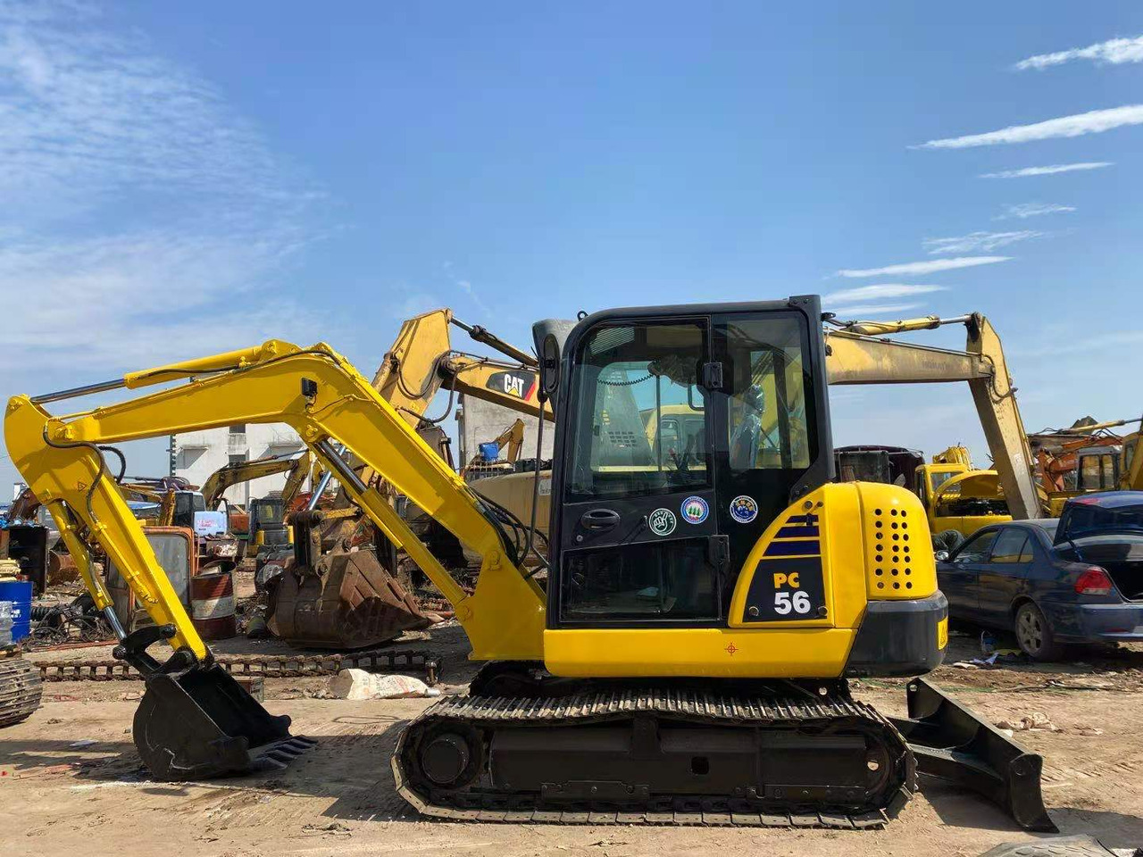 KOMATSU PC56 - Ekskavator perayap: gambar 4 KOMATSU PC56 - Ekskavator perayap: gambar 4