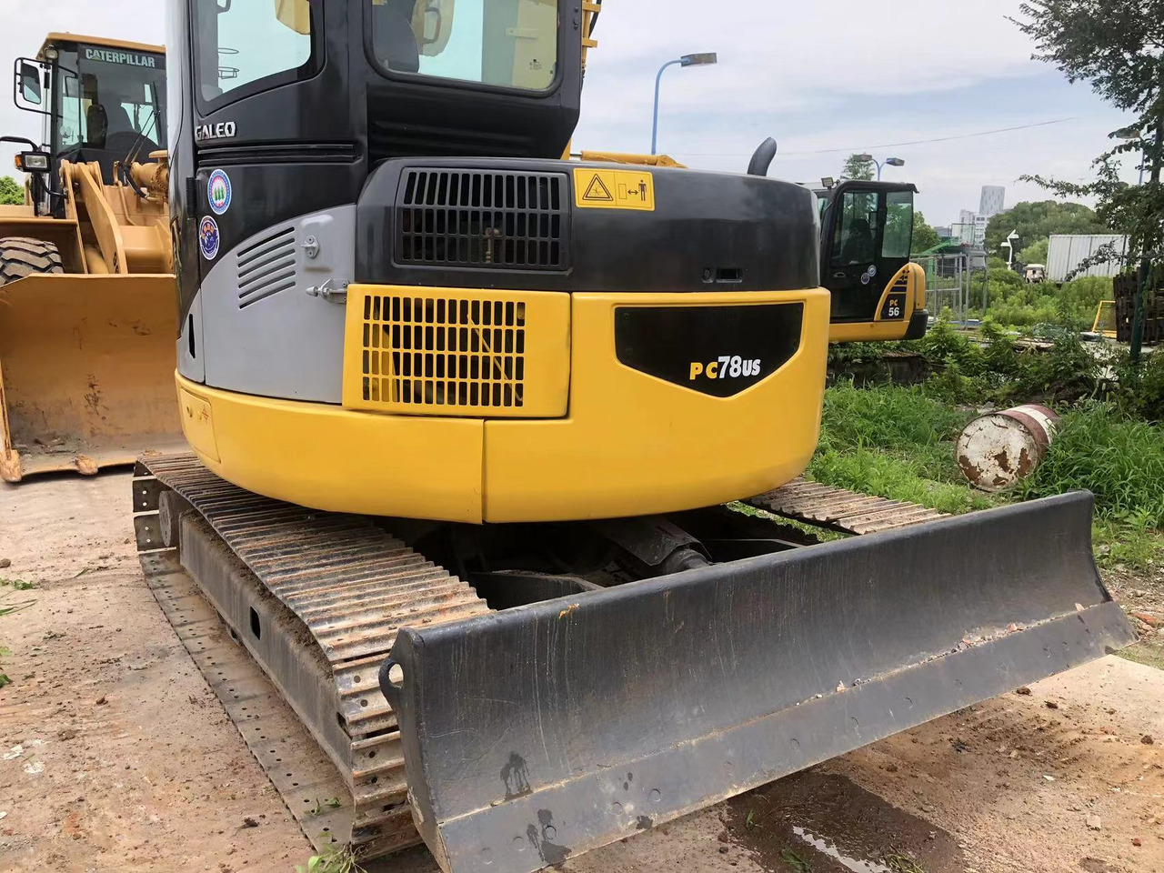 KOMATSU PC70-8 - Ekskavator mini: gambar 4 KOMATSU PC70-8 - Ekskavator mini: gambar 4
