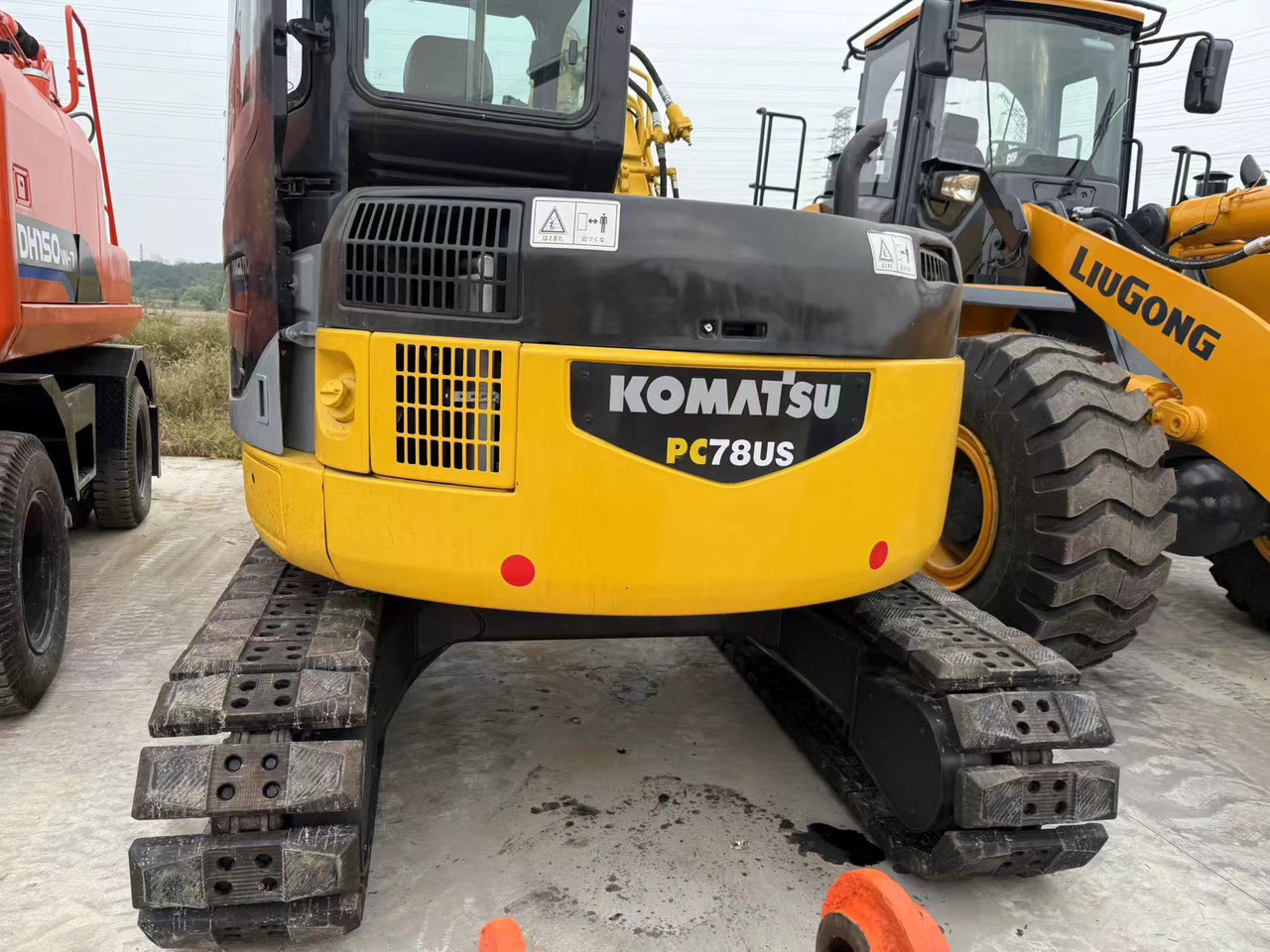 KOMATSU PC78US - Ekskavator mini: gambar 4 KOMATSU PC78US - Ekskavator mini: gambar 4