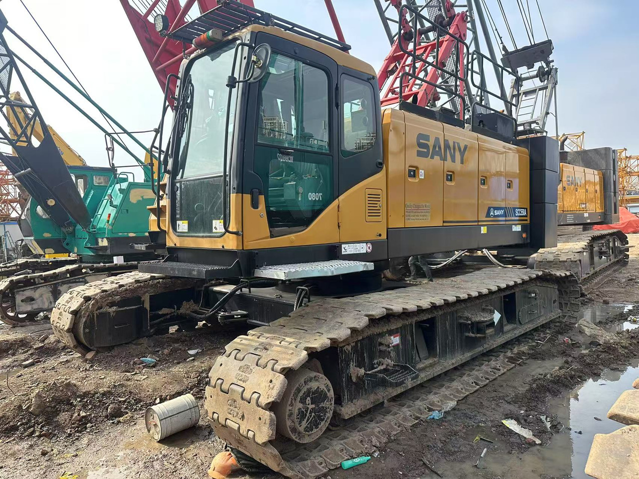 SANY 55-ton crawler crane - Derek perayap: gambar 1 SANY 55-ton crawler crane - Derek perayap: gambar 1