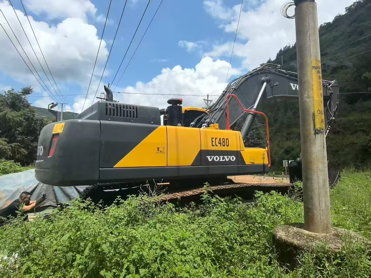 VOLVO EC480DL - Ekskavator perayap: gambar 2 VOLVO EC480DL - Ekskavator perayap: gambar 2