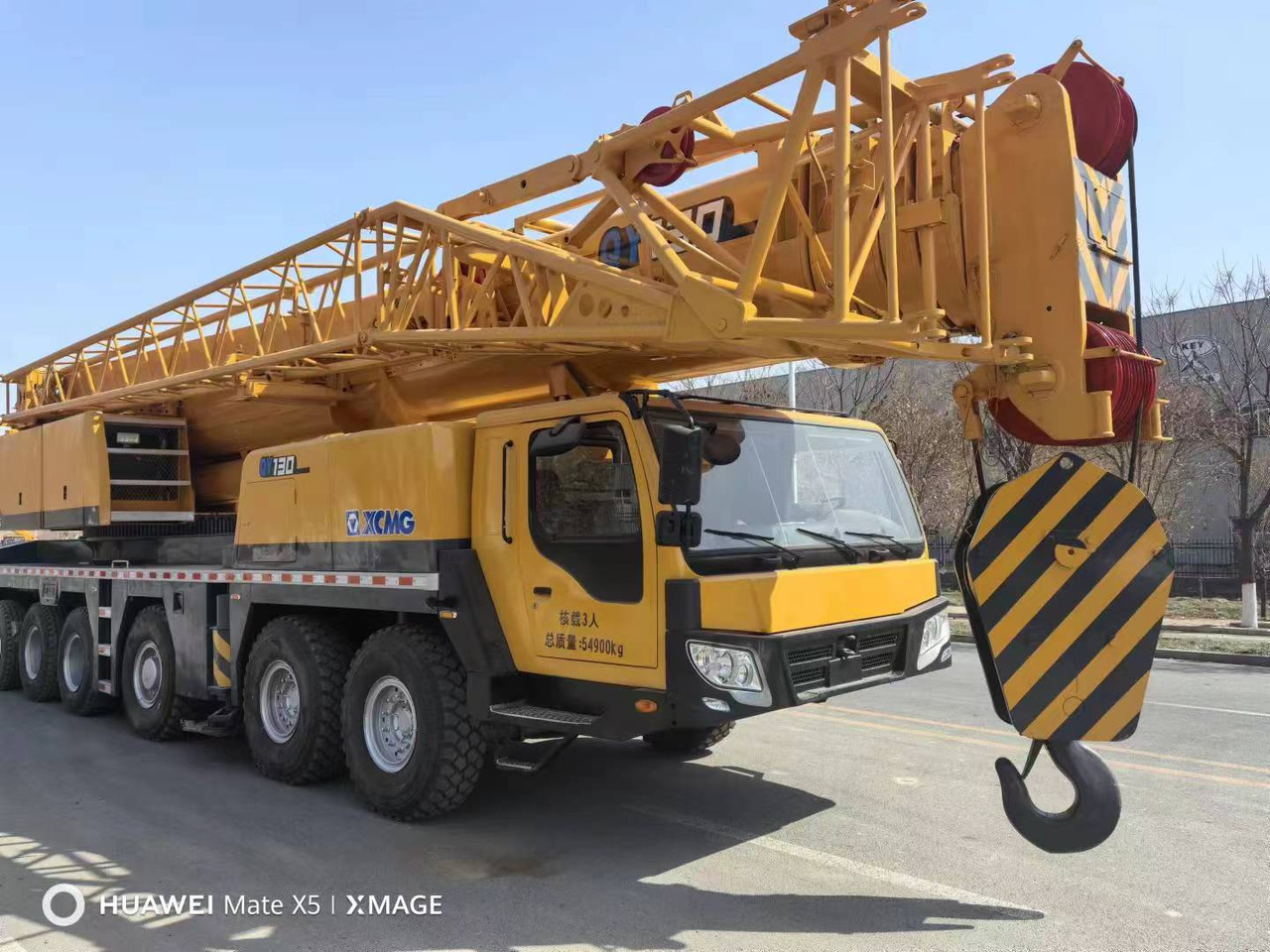 XCMG QY130 - Derek bergerak: gambar 2 XCMG QY130 - Derek bergerak: gambar 2