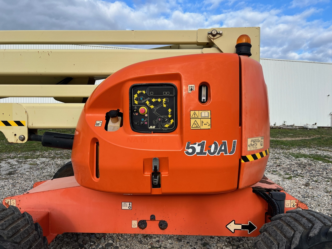 Boom artikulasi JLG 510 AJ: gambar 22 Boom artikulasi JLG 510 AJ: gambar 22