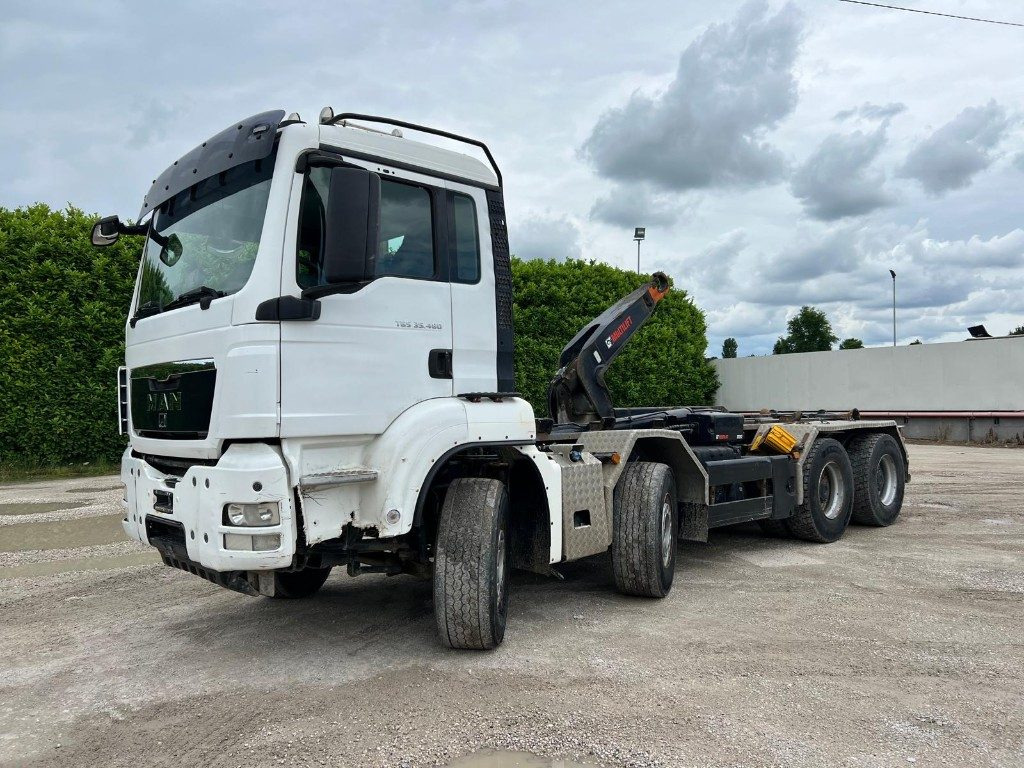 MAN TGS 35.480 USATO SCARRABILE - Hook lift: gambar 1 MAN TGS 35.480 USATO SCARRABILE - Hook lift: gambar 1