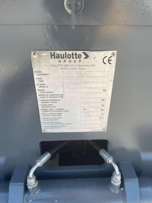 Boom artikulasi Haulotte HA12IP: gambar 7
