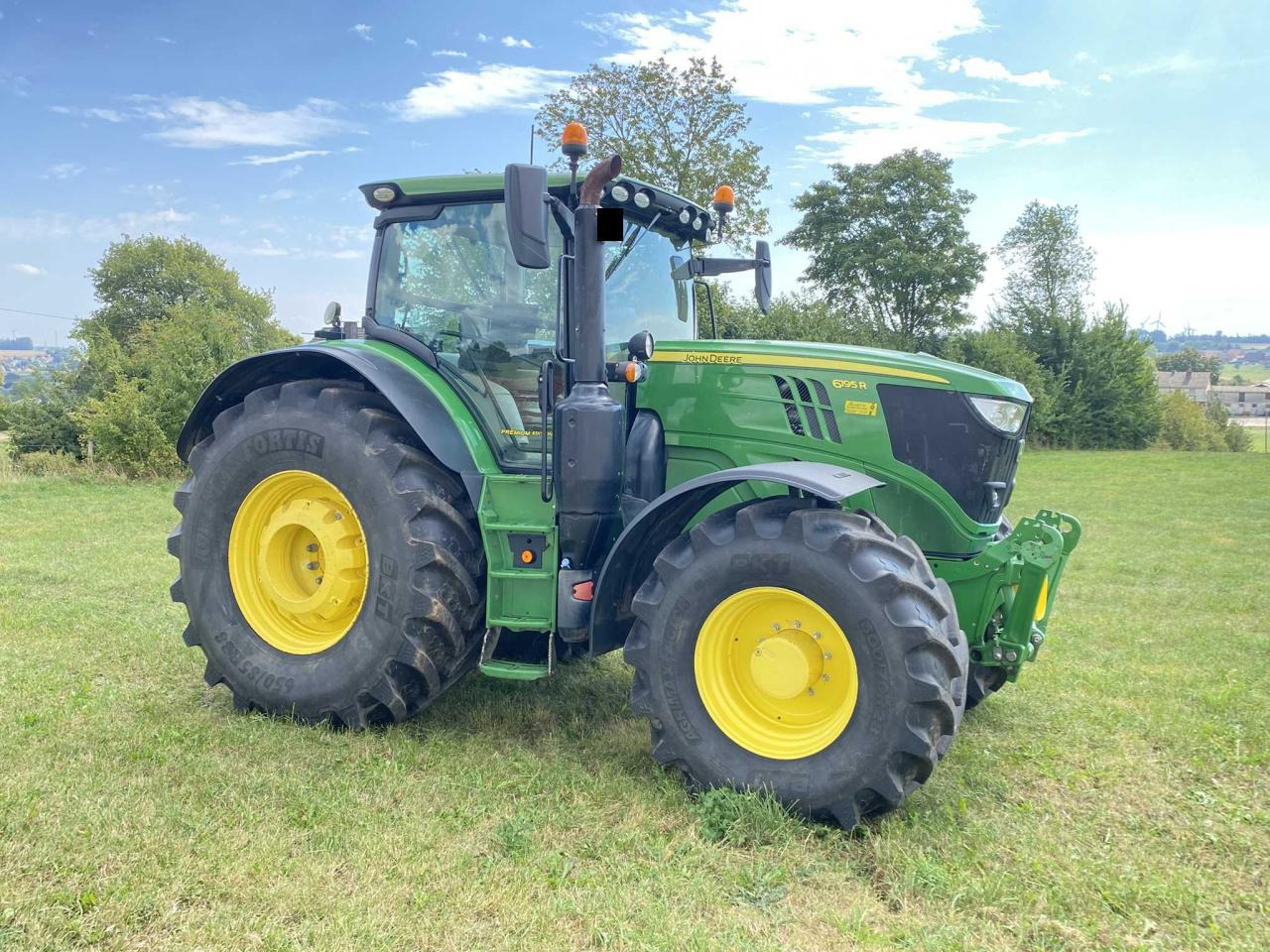 John Deere 6195 R Vollausrüstun - Traktor: gambar 3 John Deere 6195 R Vollausrüstun - Traktor: gambar 3