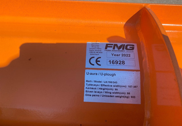 FMGUA195/340 - Bajak salju: gambar 3 FMGUA195/340 - Bajak salju: gambar 3