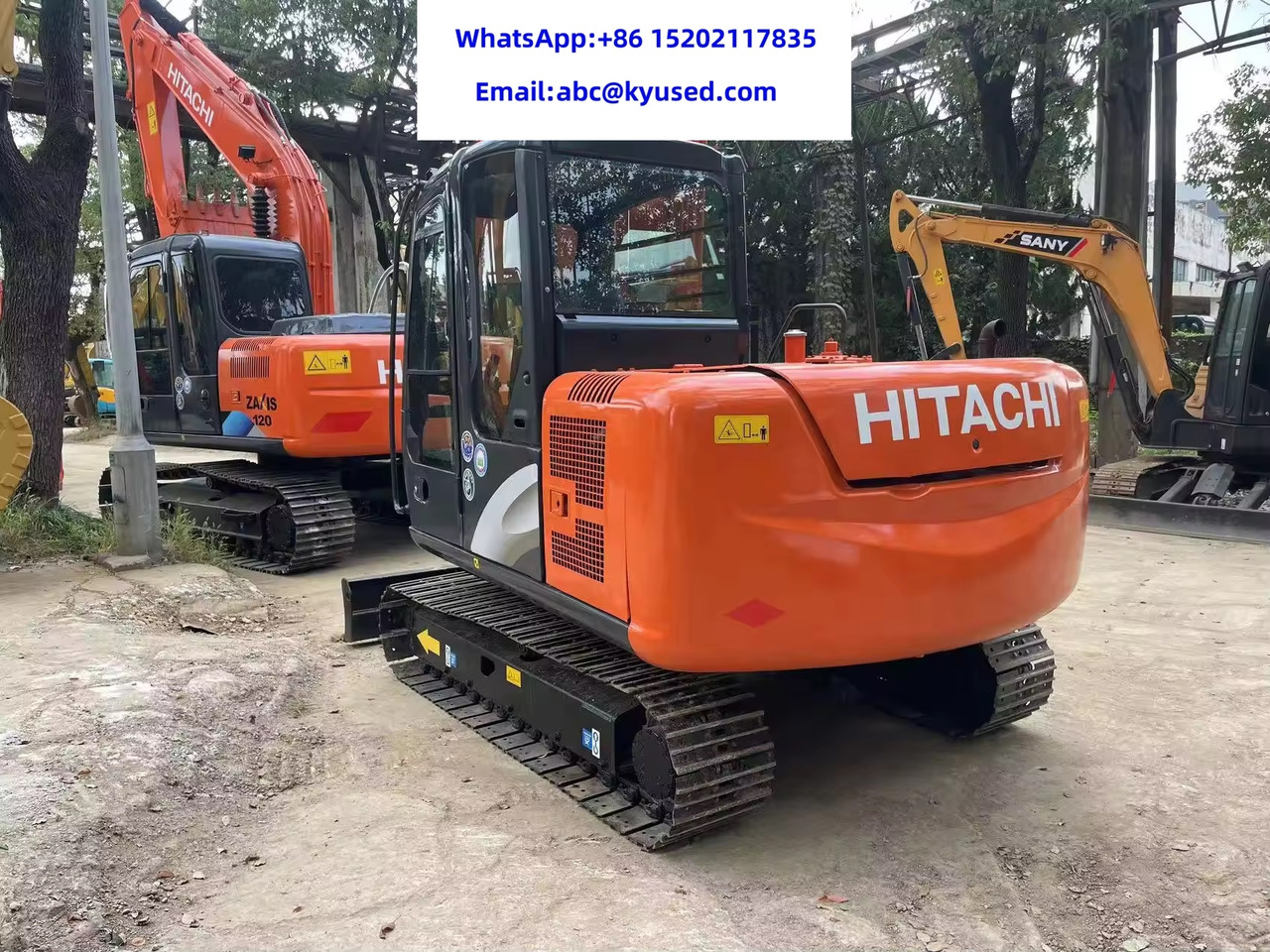 HITACHI ZX60 - Ekskavator: gambar 4 HITACHI ZX60 - Ekskavator: gambar 4