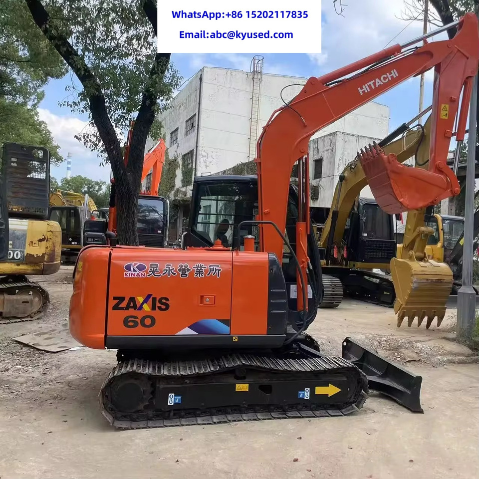 HITACHI ZX60 - Ekskavator: gambar 1 HITACHI ZX60 - Ekskavator: gambar 1