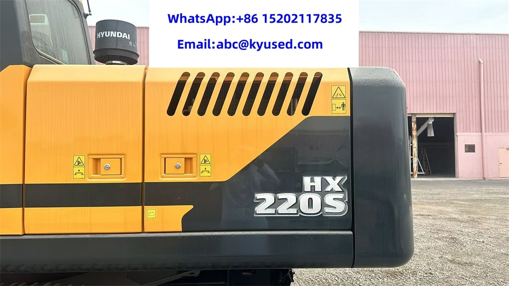 HYUNDAI HX220S - Ekskavator perayap: gambar 4 HYUNDAI HX220S - Ekskavator perayap: gambar 4
