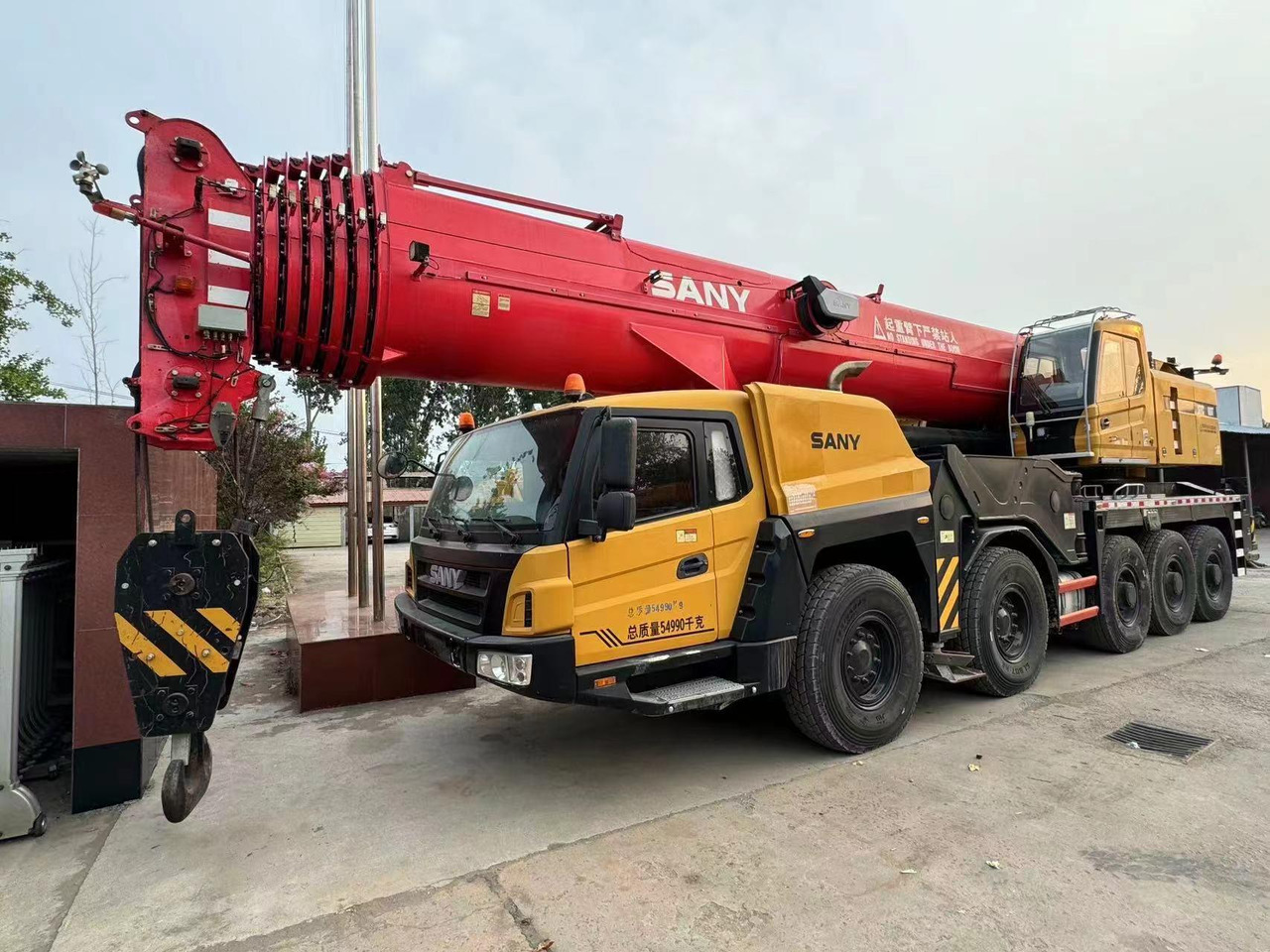 SANY Original SANY 100ton 130ton All Terrain Crane Used SANY STC1000S STC1000 STC1000T STC1000C7 Sany 100ton Crane - Derek bergerak: gambar 1 SANY Original SANY 100ton 130ton All Terrain Crane Used SANY STC1000S STC1000 STC1000T STC1000C7 Sany 100ton Crane - Derek bergerak: gambar 1