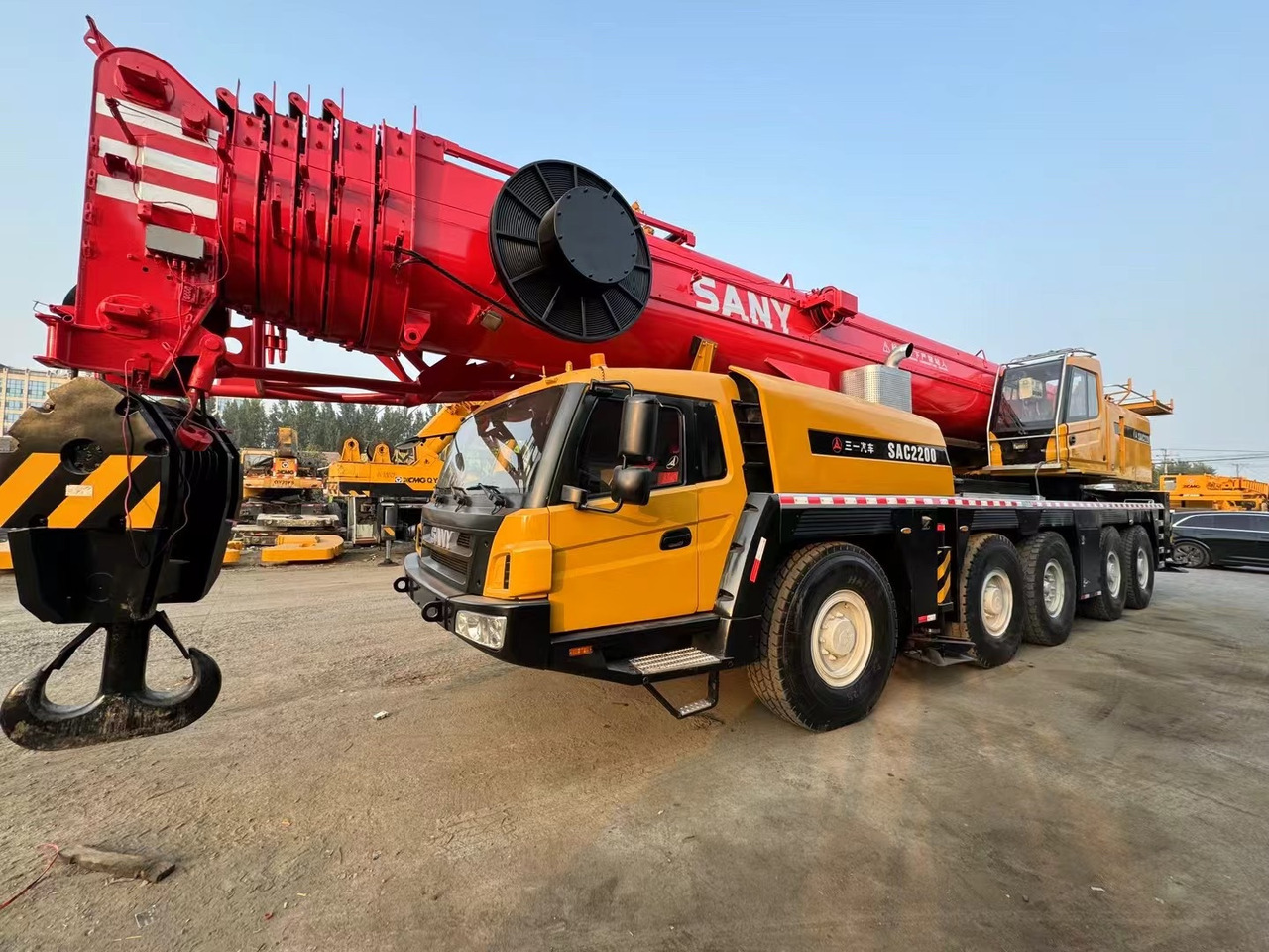 SANY SAC220 200TON 220 ton Truck CRANE all terrain crane - Derek semua medan: gambar 1 SANY SAC220 200TON 220 ton Truck CRANE all terrain crane - Derek semua medan: gambar 1