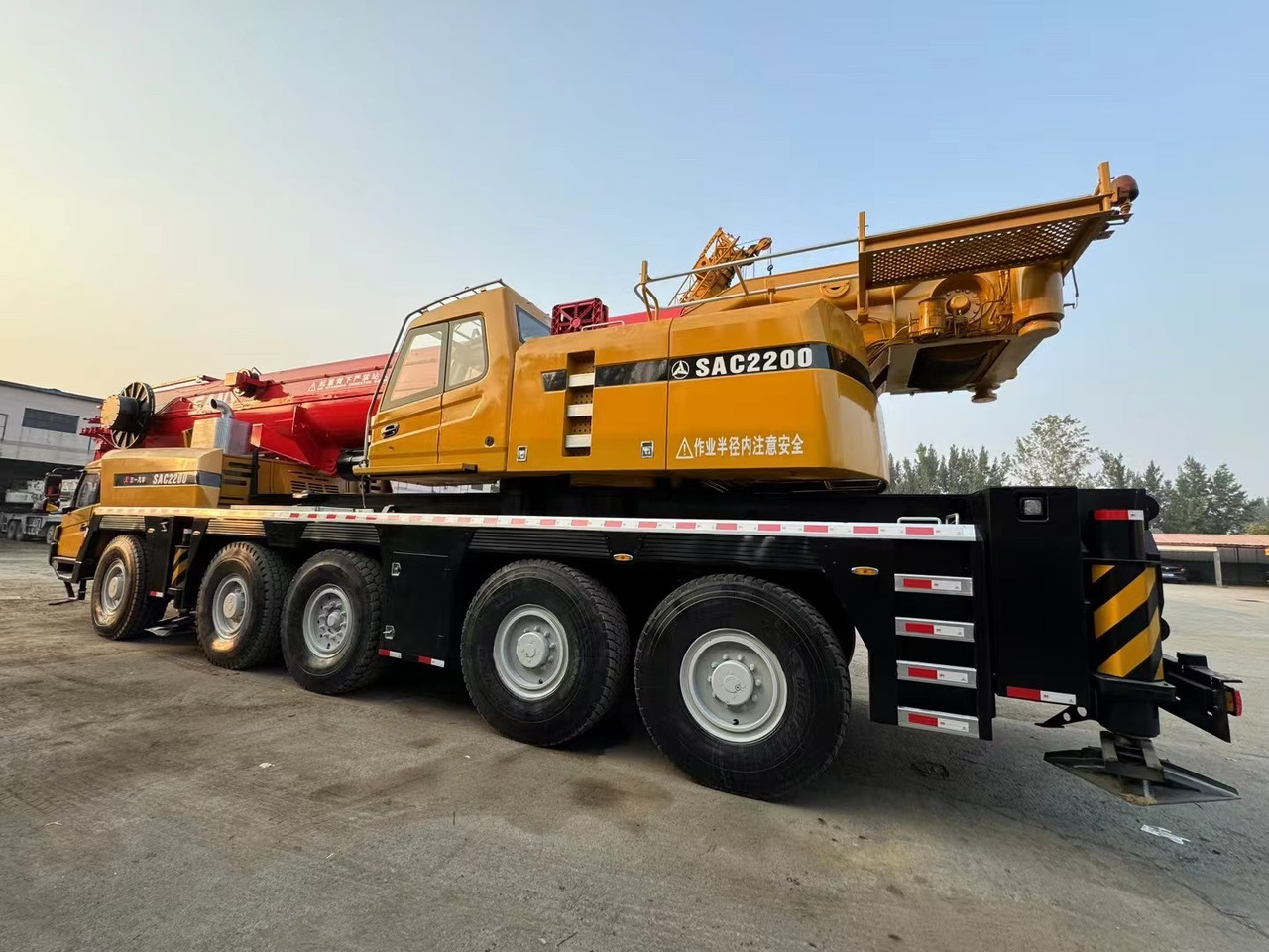 SANY SAC220 200TON 220 ton Truck CRANE all terrain crane - Derek semua medan: gambar 3 SANY SAC220 200TON 220 ton Truck CRANE all terrain crane - Derek semua medan: gambar 3