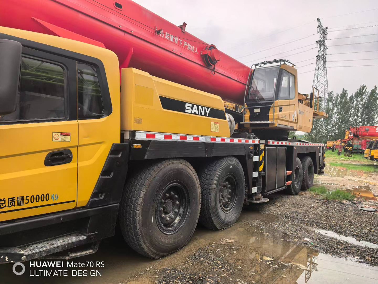 SANY STC800T5 80 ton STC800T6 STC800 STC750 truck crane - Derek bergerak: gambar 2 SANY STC800T5 80 ton STC800T6 STC800 STC750 truck crane - Derek bergerak: gambar 2