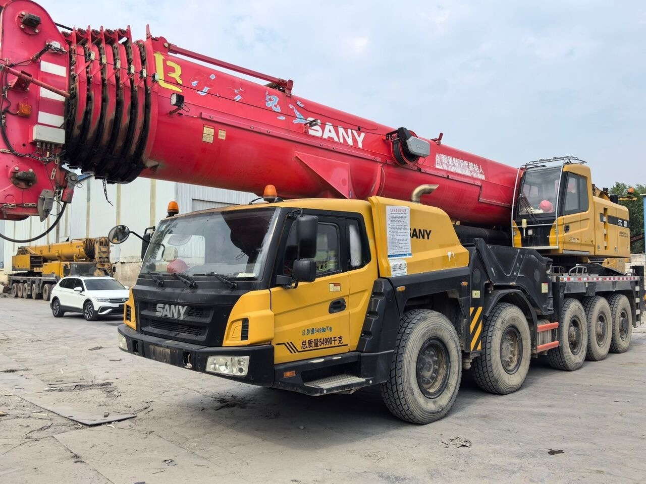 SANY Sany STC1000T STC800T 100T 100ton mobile crane - Derek bergerak: gambar 1 SANY Sany STC1000T STC800T 100T 100ton mobile crane - Derek bergerak: gambar 1