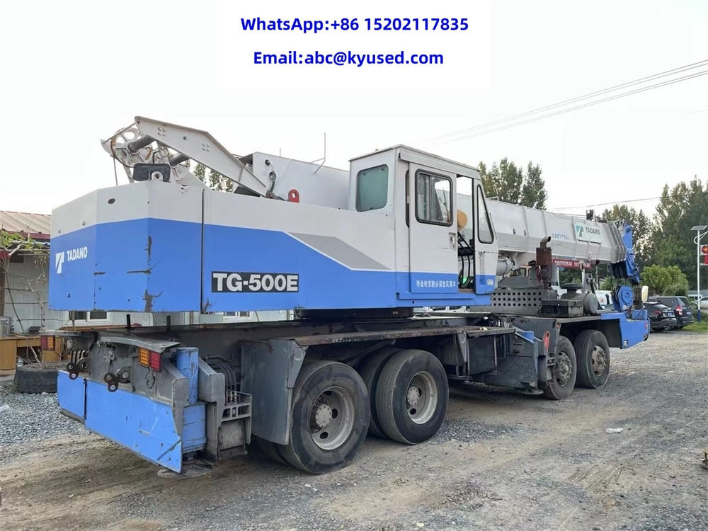 TADANO TG500E TG700E TG1000 TG250E TL250E TL300E 25TON 35TON 50TON 70TON 100TON - Derek bergerak: gambar 5 TADANO TG500E TG700E TG1000 TG250E TL250E TL300E 25TON 35TON 50TON 70TON 100TON - Derek bergerak: gambar 5