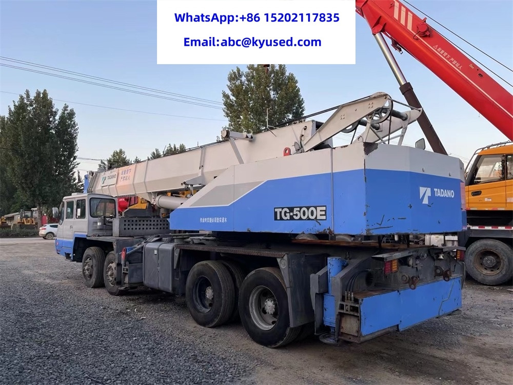 TADANO TG500E TG700E TG1000 TG250E TL250E TL300E 25TON 35TON 50TON 70TON 100TON - Derek bergerak: gambar 3 TADANO TG500E TG700E TG1000 TG250E TL250E TL300E 25TON 35TON 50TON 70TON 100TON - Derek bergerak: gambar 3