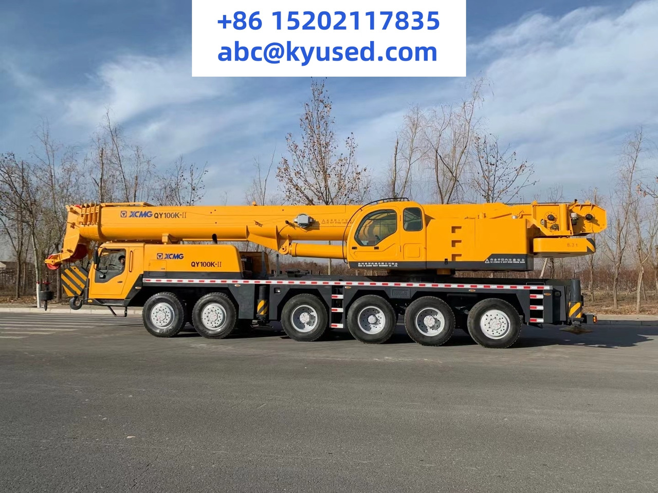 XCMG QY100K - Derek bergerak: gambar 3 XCMG QY100K - Derek bergerak: gambar 3