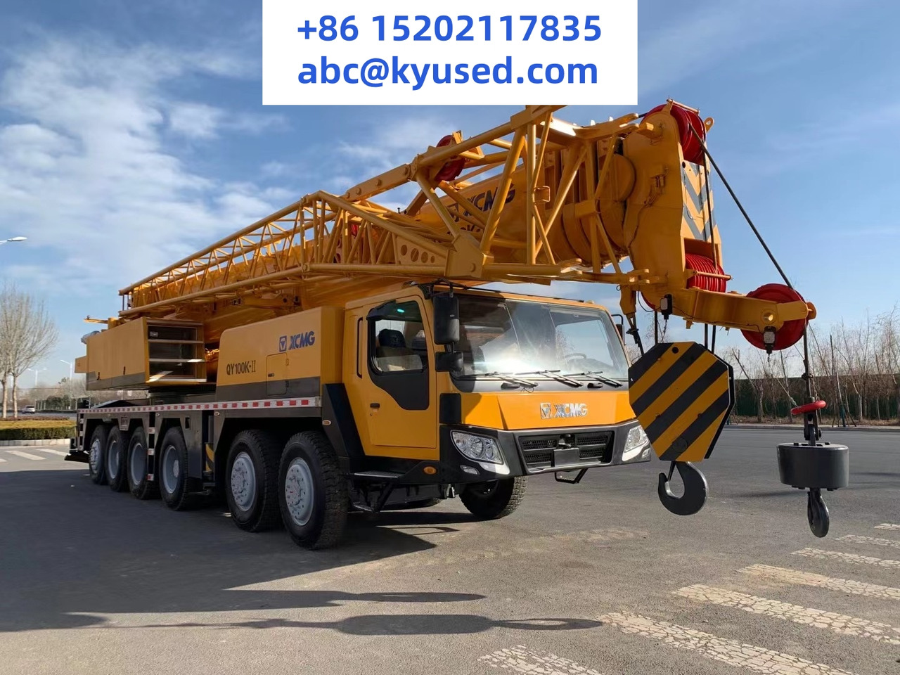 XCMG QY100K - Derek bergerak: gambar 4 XCMG QY100K - Derek bergerak: gambar 4