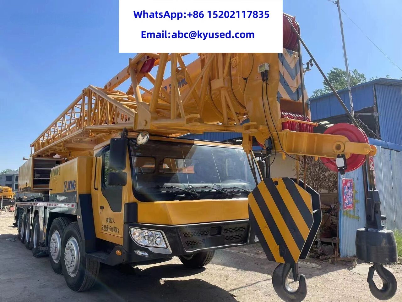 XCMG QY100K - Derek bergerak: gambar 3 XCMG QY100K - Derek bergerak: gambar 3