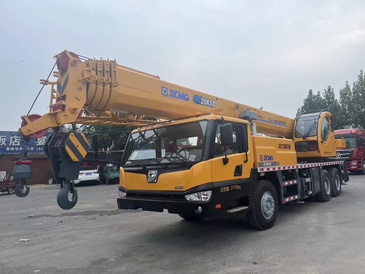 XCMG QY25K5D QY25K5C QY25K5-1 25 TON TRUCK CRANE - Derek bergerak: gambar 1 XCMG QY25K5D QY25K5C QY25K5-1 25 TON TRUCK CRANE - Derek bergerak: gambar 1