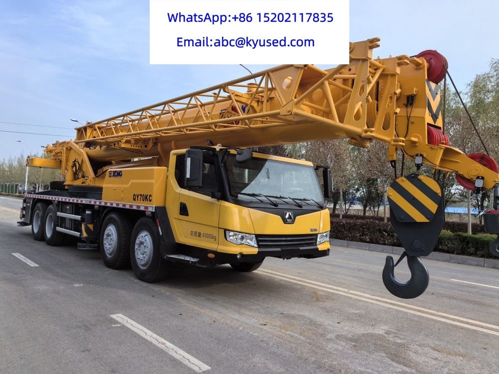 XCMG QY70KC - Derek bergerak: gambar 2 XCMG QY70KC - Derek bergerak: gambar 2