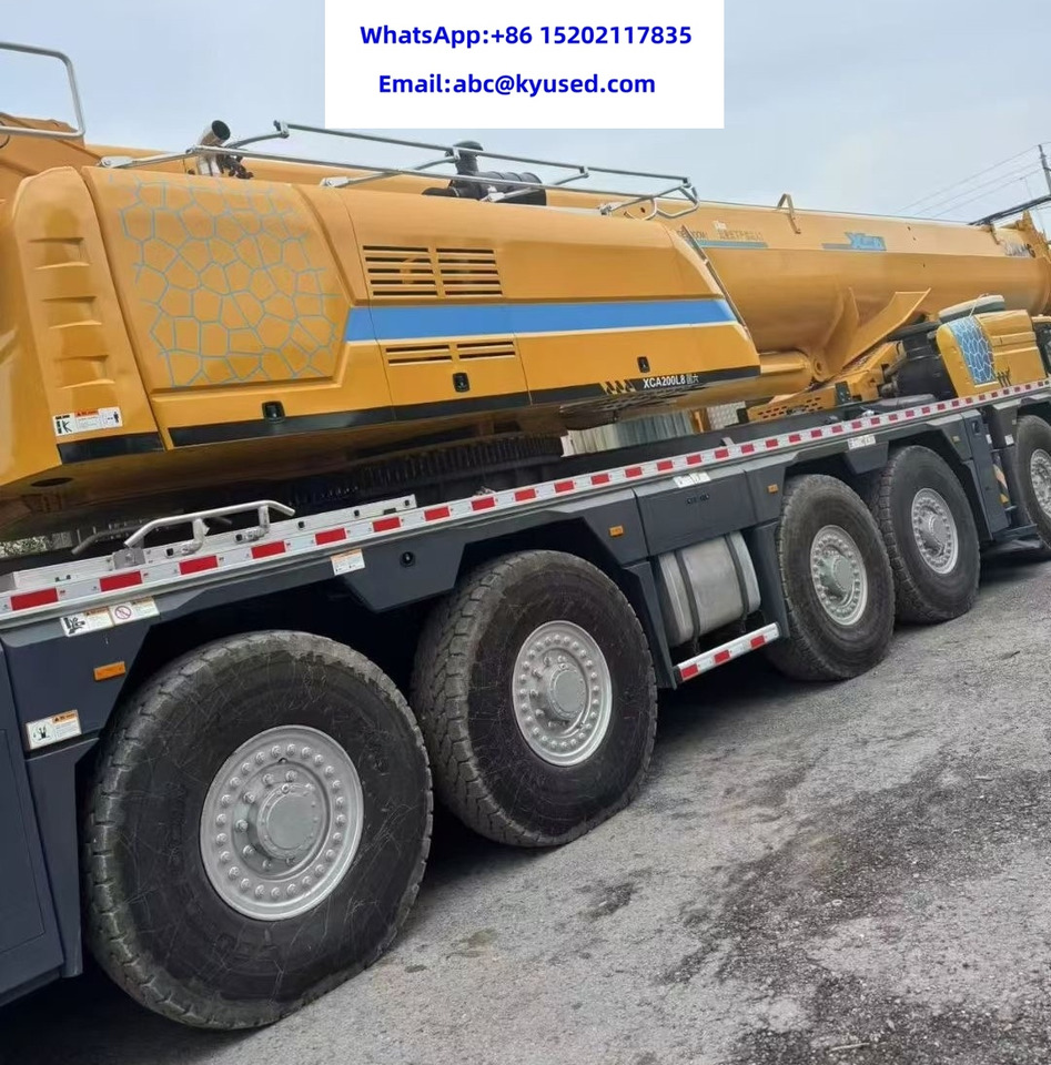 XCMG XCA200 XCA220 XCA300 XCA350 200TON 220T 300T 350T All terrain crane - Derek semua medan: gambar 4 XCMG XCA200 XCA220 XCA300 XCA350 200TON 220T 300T 350T All terrain crane - Derek semua medan: gambar 4