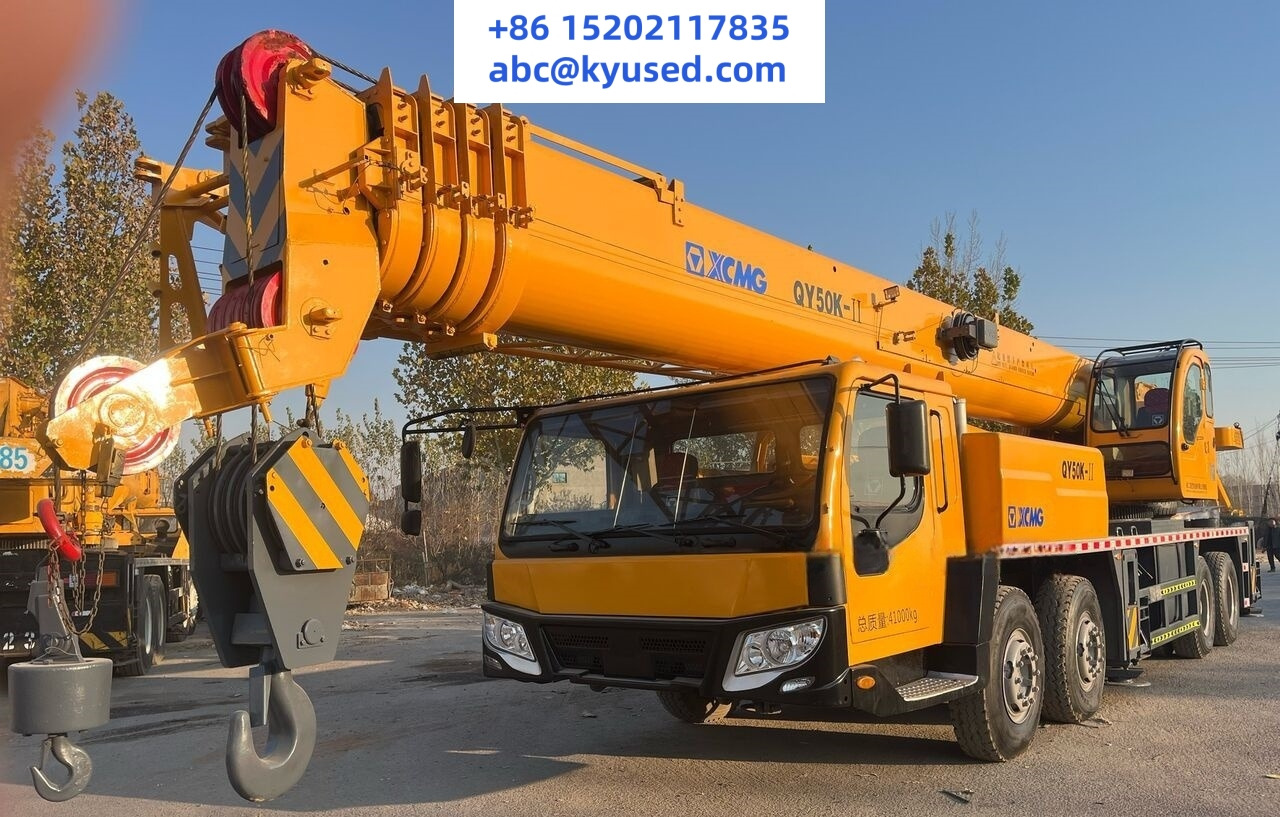 XCMG XCT50 - Derek bergerak: gambar 4 XCMG XCT50 - Derek bergerak: gambar 4