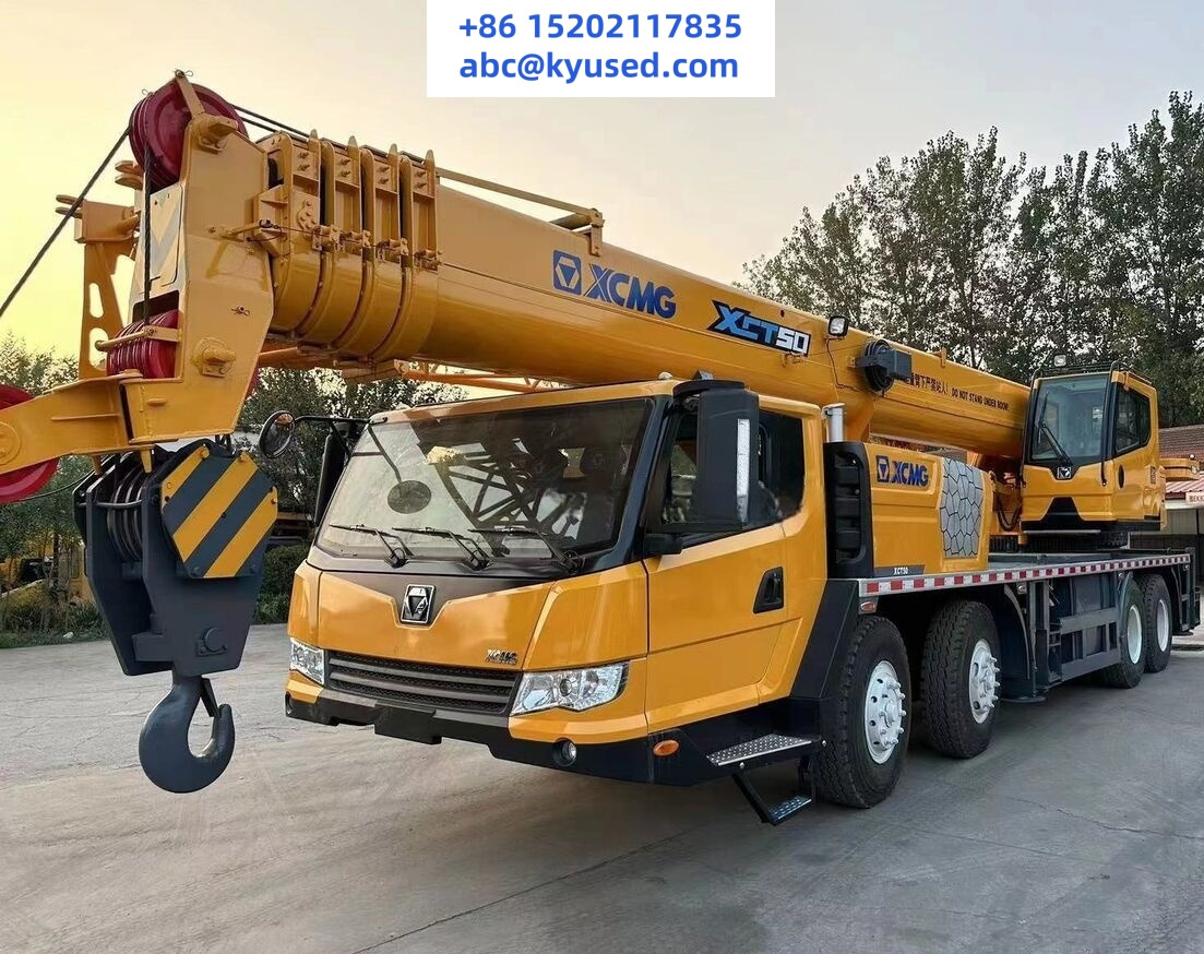 XCMG XCT50 - Derek bergerak: gambar 1 XCMG XCT50 - Derek bergerak: gambar 1