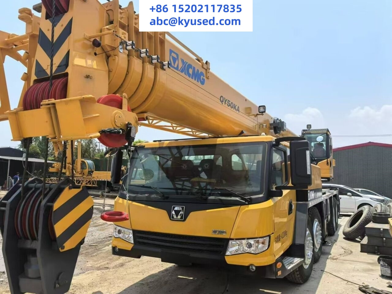 XCMG XCT50 - Derek bergerak: gambar 2 XCMG XCT50 - Derek bergerak: gambar 2