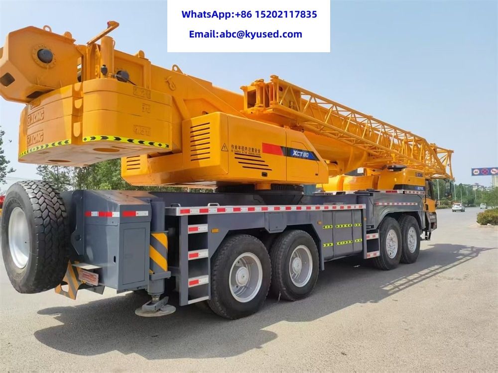 XCMG XCT80 - Derek bergerak: gambar 2 XCMG XCT80 - Derek bergerak: gambar 2