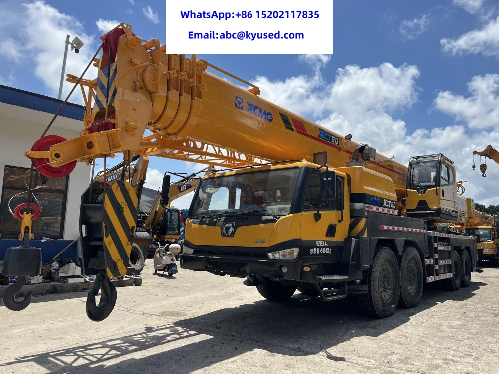 XCMG XCT80 XCT80L5 QY80K XCT85 XCT90 80TONS 85TON 90TON CRANE - Derek bergerak: gambar 2 XCMG XCT80 XCT80L5 QY80K XCT85 XCT90 80TONS 85TON 90TON CRANE - Derek bergerak: gambar 2