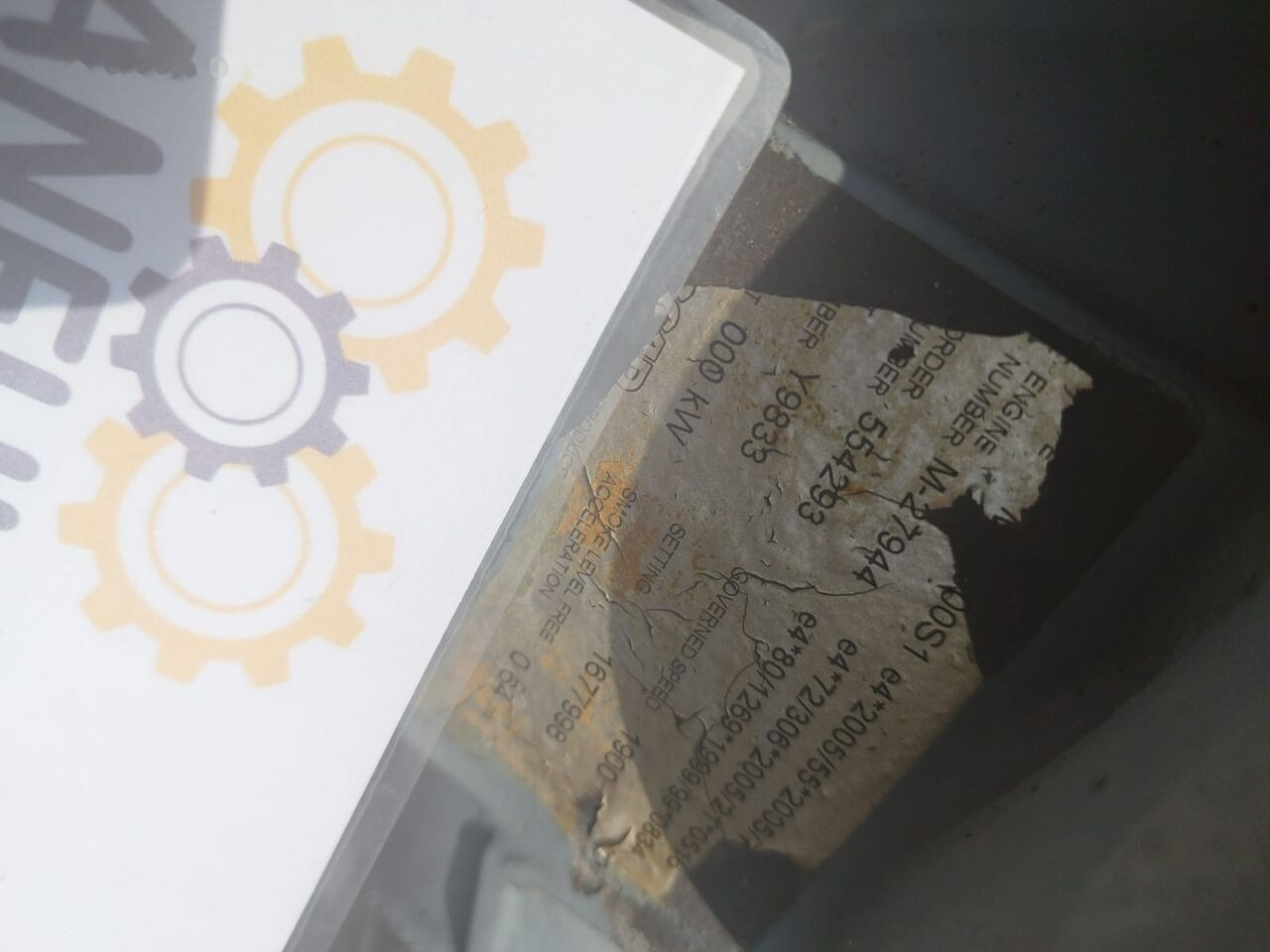 DAF Paccar MX-300 S1 DAF XF 105, CF 85 - Mesin untuk Truk: gambar 5 DAF Paccar MX-300 S1 DAF XF 105, CF 85 - Mesin untuk Truk: gambar 5