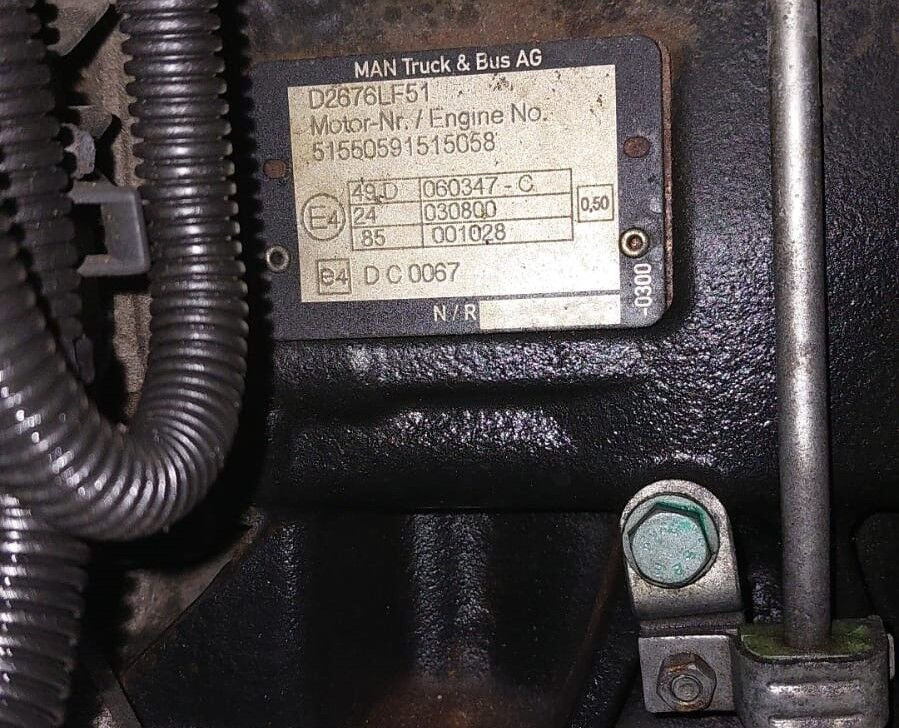 MAN D2676 LF51 MAN TGA, TGS, TGX - Mesin untuk Truk: gambar 2 MAN D2676 LF51 MAN TGA, TGS, TGX - Mesin untuk Truk: gambar 2