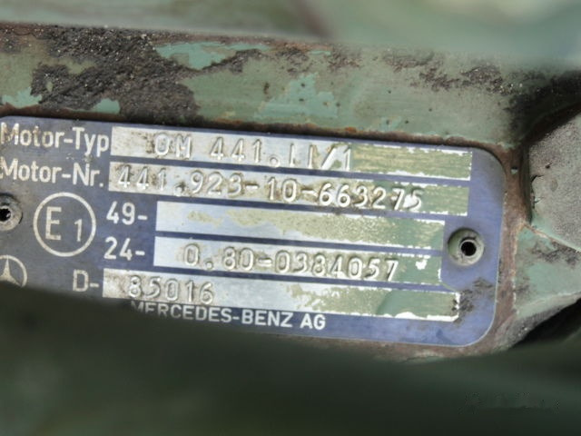 Mercedes-Benz OM441 - Mesin untuk Truk: gambar 2 Mercedes-Benz OM441 - Mesin untuk Truk: gambar 2