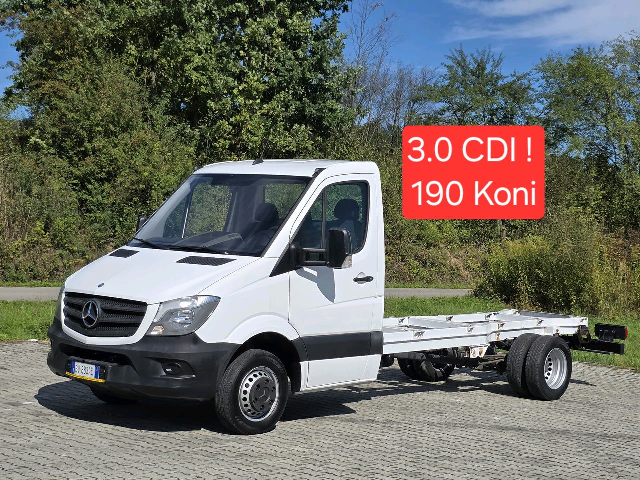 Mercedes-Benz Sprinter 419 CDI Rama Max ! 3.0 CDI ! Klima ! Bez Korozji ! - Van flatbed: gambar 1 Mercedes-Benz Sprinter 419 CDI Rama Max ! 3.0 CDI ! Klima ! Bez Korozji ! - Van flatbed: gambar 1