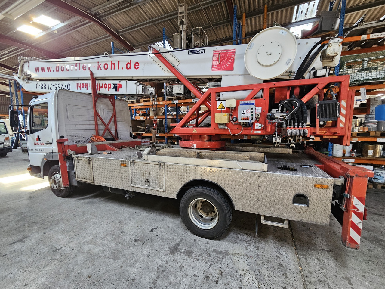 MERCEDES-BENZ Klaas K28-34 Autokran - Truk derek: gambar 1 MERCEDES-BENZ Klaas K28-34 Autokran - Truk derek: gambar 1