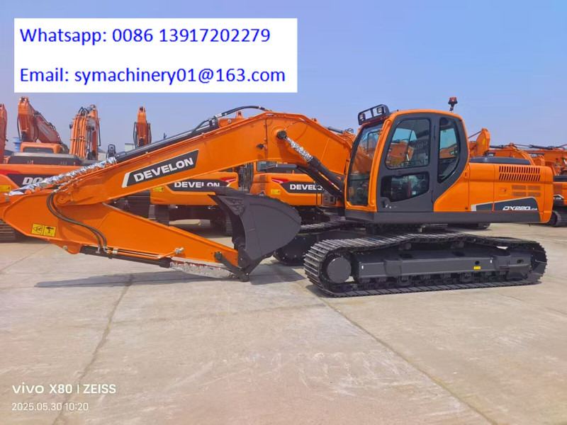 Doosan DX220 - Ekskavator perayap: gambar 1 Doosan DX220 - Ekskavator perayap: gambar 1
