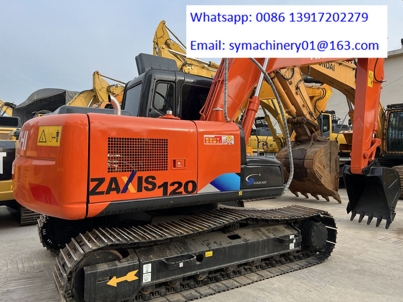 Hitachi ZX120 - Ekskavator mini: gambar 1 Hitachi ZX120 - Ekskavator mini: gambar 1