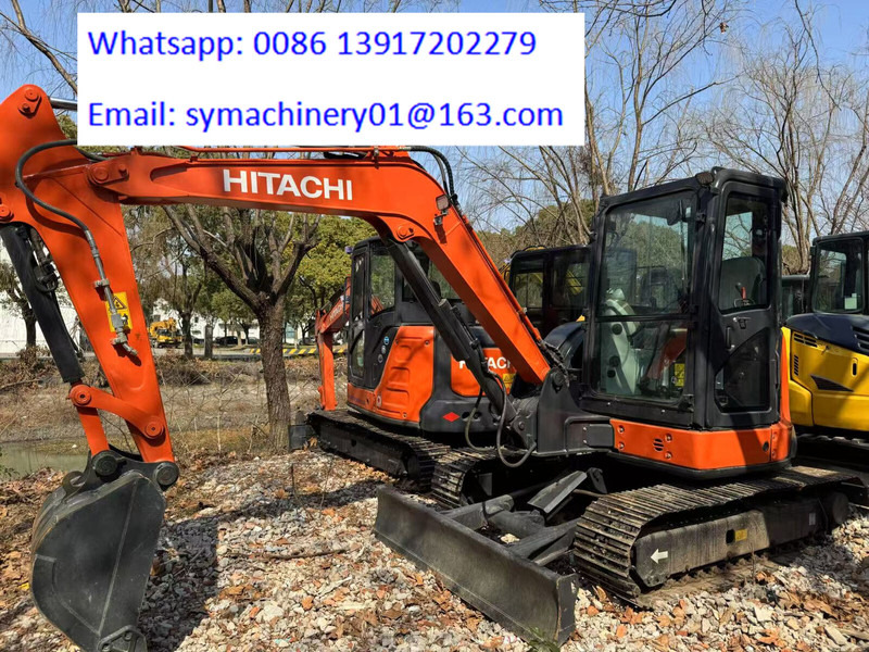 Hitachi ZX55 - Ekskavator mini: gambar 1 Hitachi ZX55 - Ekskavator mini: gambar 1