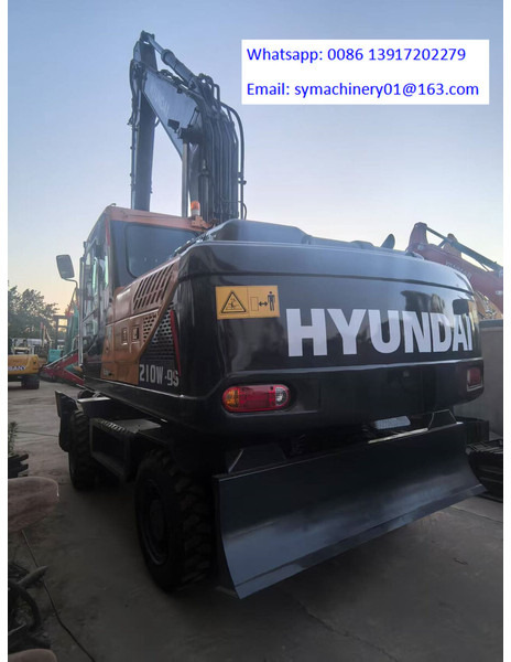 Hyundai R210W-9S - Ekskavator roda: gambar 1 Hyundai R210W-9S - Ekskavator roda: gambar 1
