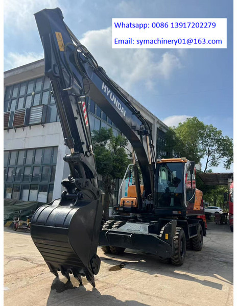 Hyundai R210W-9S - Ekskavator roda: gambar 2 Hyundai R210W-9S - Ekskavator roda: gambar 2