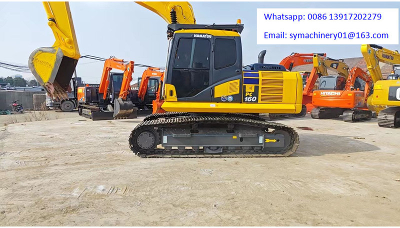 Komatsu PC160 - Ekskavator perayap: gambar 2 Komatsu PC160 - Ekskavator perayap: gambar 2