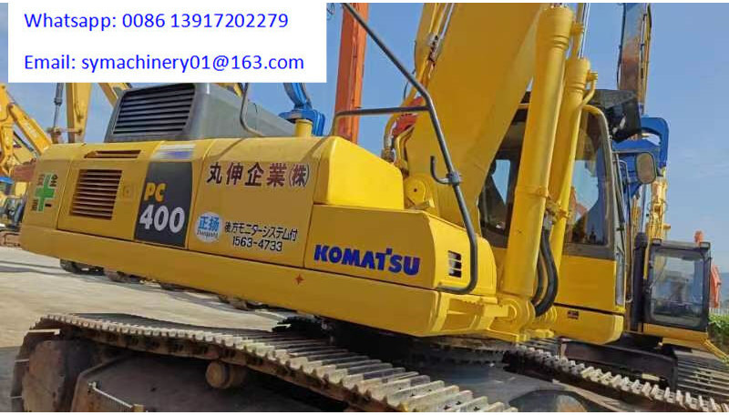 Ekskavator perayap Komatsu PC400-8: gambar 6